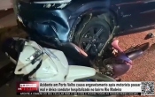 Acidente em Porto Velho causa engavetamento ap&oacute;s motorista passar mal e deixa condutor hospitalizado no bairro Rio Madeira &ndash; V&iacute;deo