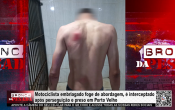 Motociclista embriagado foge de abordagem, &eacute; interceptado ap&oacute;s persegui&ccedil;&atilde;o e preso em Porto Velho &ndash; V&iacute;deo