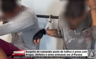 Suspeito de comandar ponto de tr&aacute;fico &eacute; preso com drogas, dinheiro e arma artesanal em Ji&ndash;Paran&aacute; &ndash; V&iacute;deo
