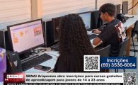 SENAI Ariquemes abre inscri&ccedil;&otilde;es para cursos gratuitos de aprendizagem para jovens de 14 &agrave; 23 anos &ndash; V&iacute;deo