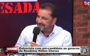 Entrevista com pr&eacute; canditado ao governo de Rond&ocirc;nia Hildon Chaves &ndash; V&iacute;deo