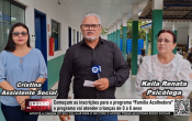 Come&ccedil;am as inscri&ccedil;&otilde;es para o programa “Fam&iacute;lia Acolhedora”, o programa vai atender crian&ccedil;as de 0 a 6 anos &ndash; V&iacute;deo