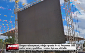 Chegou o dia esperado, &eacute; hoje o grande Arrai&aacute; Ariquemes 2026, muitos shows, quadrilhas, comidas t&iacute;picas e at&eacute; tel&atilde;o &ndash; V&iacute;deo