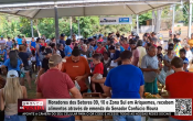 Moradores dos Setores 09, 10 e Zona Sul em Ariquemes, recebem alimentos atrav&eacute;s de emenda do Senador Conf&uacute;ncio Moura &ndash; V&iacute;deo