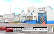 FUGA FRUSTRADA &ndash; Policiais Penais evitam fuga em pres&iacute;dio de Cacoal &ndash; V&iacute;deo