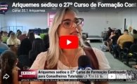 Ariquemes sediou o 27&ordm; Curso de Forma&ccedil;&atilde;o Continuada para Conselheiros Tutelares de Rond&ocirc;nia &ndash; V&iacute;deo