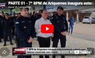 7&ordm; BPM de Ariquemes inaugura estacionamento coberto para viaturas constru&iacute;do com recursos de emenda parlamentar &ndash; V&iacute;deo