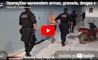 Opera&ccedil;&otilde;es apreendem armas, granada, drogas e recuperam objetos suspeitos em Porto Velho &ndash; LIVE: ESTAMOS NO AR! PROGRAMA BRONCA DA PESADA