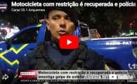 Motocicleta com restri&ccedil;&atilde;o &eacute; recuperada e pol&iacute;cia investiga golpe de estelionato em Ariquemes  &ndash; V&iacute;deo 