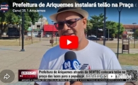 Prefeitura de Ariquemes instalar&aacute; tel&atilde;o na Pra&ccedil;a das Luzes para transmiss&atilde;o do jogo do Brasil &ndash; V&iacute;deo