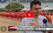 Chegou o grande dia do 21&ordm; Aviva Ariquemes com abertura especial para as crian&ccedil;as hoje   &ndash; V&iacute;deo