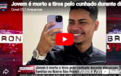 Jovem &eacute; morto a tiros pelo cunhado durante discuss&atilde;o familiar no Bairro S&atilde;o Francisco em Ji Paran&aacute; &ndash; V&iacute;deo  