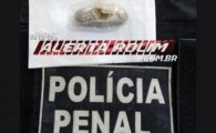 Mulher foi presa pela Pol&iacute;cia Penal ao tentar entrar com droga que seria entregue para o filho na Penitenci&aacute;ria de Rolim de Moura
