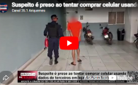 Suspeito &eacute; preso ao tentar comprar celular usando dados de terceiros em loja de Porto Velho &ndash; V&Iacute;DEO