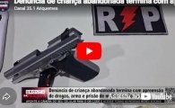 Den&uacute;ncia de crian&ccedil;a abandonada termina com apreens&atilde;o de drogas, arma e pris&atilde;o de mulher em PVH &ndash; V&Iacute;DEO  