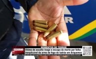 V&iacute;tima de assalto escapa da morte ap&oacute;s arma de ladr&atilde;o falhar durante crime em Ariquemes &ndash; V&Iacute;DEO