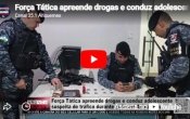 For&ccedil;a T&aacute;tica apreende drogas e conduz adolescente suspeita de tr&aacute;fico durante a&ccedil;&atilde;o em Ariquemes &ndash; V&Iacute;DEO