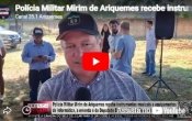 Pol&iacute;cia Militar Mirim de Ariquemes recebe instrumentos e computadores por emenda de Pedro Fernandes &ndash; V&Iacute;DEO