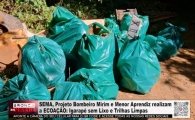 SEMA, Projeto Bombeiro Mirim e Menor Aprendiz realizam a ECOA&Ccedil;&Atilde;O &ndash; Igarap&eacute; sem Lixo e Trilhas Limpas &ndash; V&Iacute;DEO