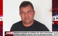 Motorista envolvido em acidente fatal em Nova Londrina &eacute; morto a tiros em Alvorada do Oeste &ndash; V&Iacute;DEO