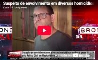 Suspeito de envolvimento em diversos homic&iacute;dios e roubos &eacute; preso pela Pol&iacute;cia Civil &ndash; LIVE: ESTAMOS NO AR! PROGRAMA BRONCA DA PESADA