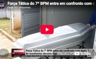 For&ccedil;a T&aacute;tica do 7&ordm; BPM entra em confronto com dupla de assaltantes durante fuga na BR&ndash;364 &ndash; LIVE: ESTAMOS NO AR! PROGRAMA BRONCA DA PESADA