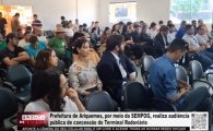 Prefeitura de Ariquemes realiza audi&ecirc;ncia p&uacute;blica sobre concess&atilde;o do Terminal Rodovi&aacute;rio &ndash; V&Iacute;DEO