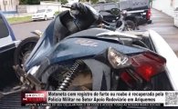 Motoneta com registro de furto ou roubo &eacute; recuperada pela Pol&iacute;cia Militar no Apoio Rodovi&aacute;rio &ndash; V&Iacute;DEO