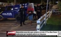 Motociclista socorrido ap&oacute;s acidente na Linha C&ndash;75 no Bom Futuro acaba preso por Mandado Judicial &ndash; V&Iacute;DEO