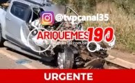 Grave colis&atilde;o entre caminhonete S&ndash;10 e caminh&atilde;o ba&uacute; deixa v&iacute;tima fatal na Br&ndash;364 entre Jaru e Ariquemes &ndash; V&Iacute;DEO