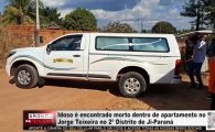 Idoso &eacute; encontrado morto dentro de apartamento no Jorge Teixeira &ndash; 2&ordm; Distrito de Ji&ndash;Paran&aacute; &ndash; V&Iacute;DEO