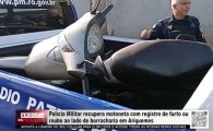 Pol&iacute;cia Militar recupera motoneta com registro de furto ou roubo ao lado de borracharia em Ariquemes &ndash; V&Iacute;DEO