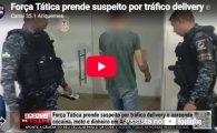 For&ccedil;a T&aacute;tica prende suspeito por tr&aacute;fico delivery e apreende coca&iacute;na, moto e dinheiro em Ariquemes &ndash; LIVE: ESTAMOS NO AR! PROGRAMA BRONCA DA PESADA