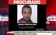 Foragido da Justi&ccedil;a &eacute; capturado pela PM ap&oacute;s romper tornozeleira eletr&ocirc;nica em Cacaul&acirc;ndia &ndash; V&Iacute;DEO