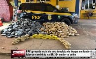PRF apreende mais de uma tonelada de drogas em fundo falso de caminh&atilde;o na BR&ndash;364 em Porto Velho &ndash; V&Iacute;DEO