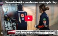 Discuss&atilde;o termina com homem morto ap&oacute;s disparo de arma de fogo na Av. JK no bairro Bom Jesus &ndash; LIVE: ESTAMOS NO AR! PROGRAMA BRONCA DA PESADA