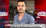 Motociclista morre ap&oacute;s cair debaixo de carreta de eventos na Av. Guapor&eacute; no Setor 6 em Ariquemes &ndash; V&Iacute;DEO