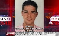 Homem morre ap&oacute;s perder o controle da dire&ccedil;&atilde;o de moto e sofrer queda na Avenida Jaru no Setor 5 em Ariquemes &ndash; V&Iacute;DEO