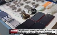 PATAMO prende suspeito por Tr&aacute;fico de Drogas em apartamento no bairro Eldorado em Ariquemes &ndash; V&Iacute;DEO