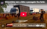 Motociclista vem a &oacute;bito e passageiro fica ferido ao colidir em cavalo na pista da BR&ndash;364 KM 531 &ndash; LIVE: ESTAMOS NO AR! PROGRAMA BRONCA DA PESADA