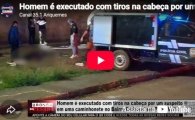 Homem &eacute; executado com tiros na cabe&ccedil;a por um suspeito em uma caminhonete em Porto Velho &ndash; LIVE: ESTAMOS NO AR! PROGRAMA BRONCA DA PESADA