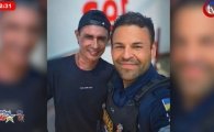 Trabalhador que recebeu descarga el&eacute;trica na Av. JK tem alta e visita m&eacute;dico Dr. Mauro que o atendeu no dia do acidente &ndash; V&Iacute;DEO