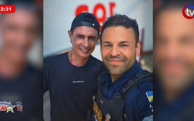 Trabalhador que recebeu descarga el&eacute;trica na Av. JK tem alta e visita m&eacute;dico Dr. Mauro que o atendeu no dia do acidente &ndash; V&Iacute;DEO