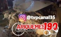 Grav&iacute;ssimo acidente entre duas caminhonetes deixa 8 v&iacute;timas no KM&ndash;537 da BR&ndash;364 em Ariquemes &ndash; H&aacute; v&iacute;tima presa em ferragens &ndash; V&Iacute;DEO