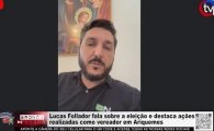 Confira na &iacute;ntegra a entrevista com o Vereador Lucas Follador que fala sobre a elei&ccedil;&atilde;o e destaca a&ccedil;&otilde;es realizadas na C&acirc;mara em Ariquemes &ndash; V&Iacute;DEO