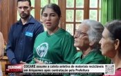 COCARE assume coleta seletiva de recicl&aacute;veis em Ariquemes ap&oacute;s contrata&ccedil;&atilde;o pela Prefeitura &ndash; V&Iacute;DEO