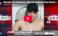 Morador de Ariquemes, Marcelo Gallardo Dias Rocha, de 27 anos, est&aacute; desaparecido &ndash; LIVE: ESTAMOS NO AR! PROGRAMA BRONCA DA PESADA