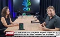 CEI abre edital para sele&ccedil;&atilde;o de projetos de podcast com inscri&ccedil;&otilde;es at&eacute; 02 de novembro em Ariquemes &ndash; V&Iacute;DEO
