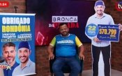 Professor Geidson Moreira agradece no Bronca da Pesada os votos recebidos por Marcos Rog&eacute;rio e Fernando M&aacute;ximo &ndash; V&Iacute;DEO