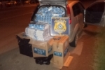 PRF Apreende veículo com 6.000 carteiras de cigarros de fabricação estrangeira 